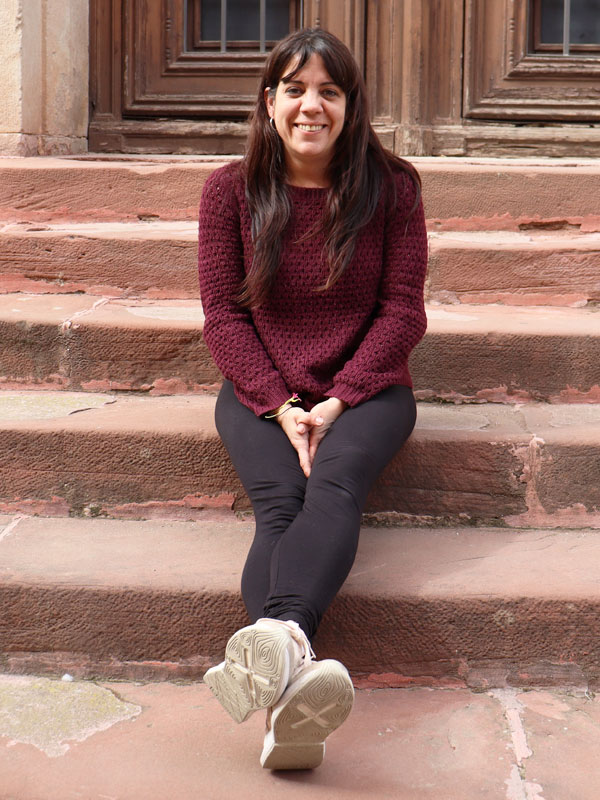 Anabel Gutierrez, treballadora social de Càritas Diocesana de Sant Feliu de Llobregat